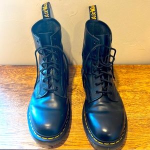Dr Marten dark blue boots size 12 Men.